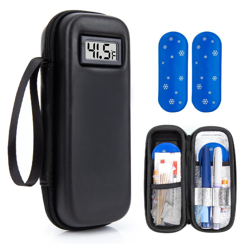 Insulin Cooler Travel Case with Temperature Display
