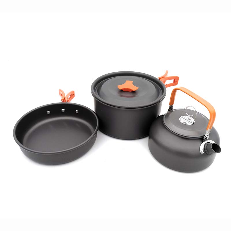 Portable Camping Cookware Mess Kit