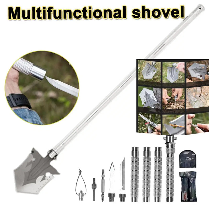 Multi-Purpose Camping Survival Shovel