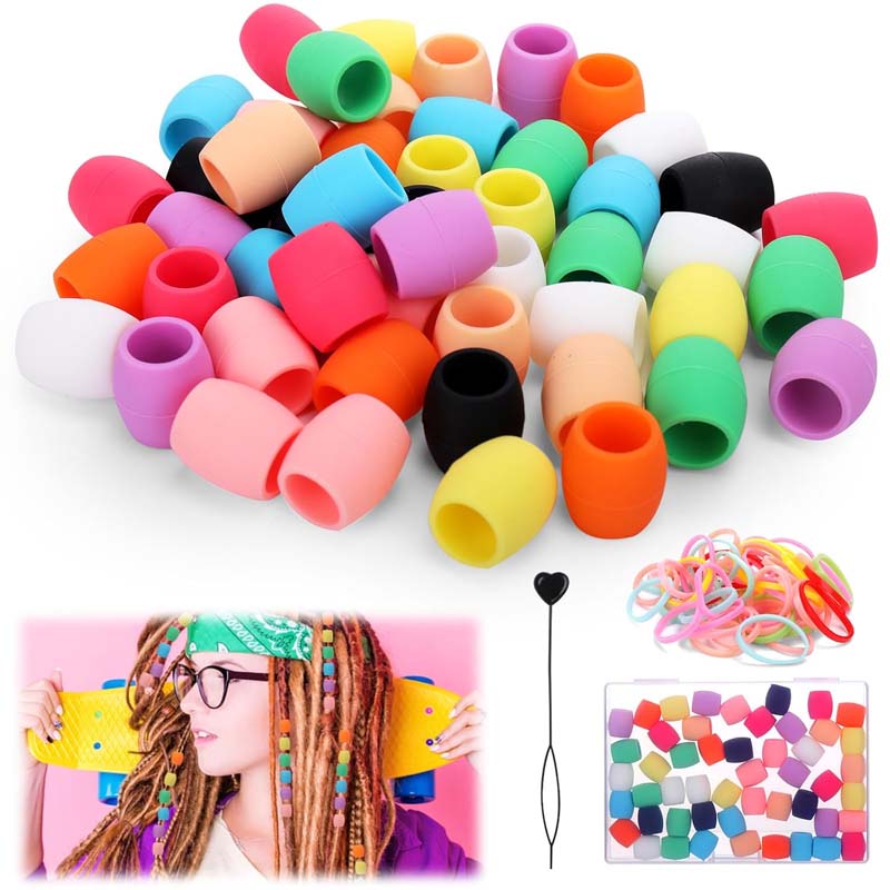 Silicone Hair Beads