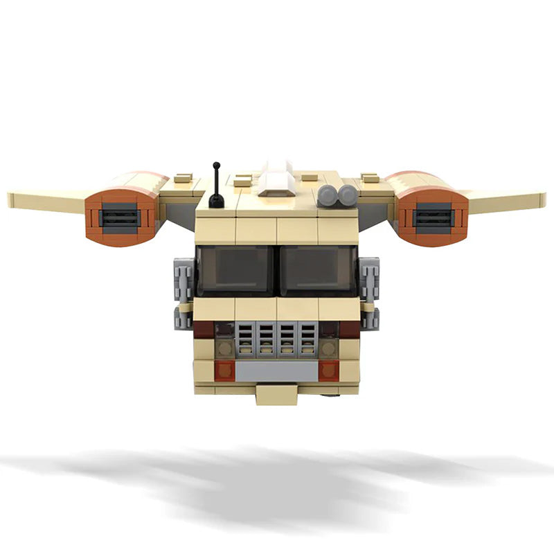 Eagle-5 Spaceship Building Block Set