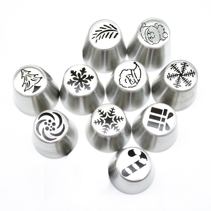 Christmas Nozzle Set (10 PCS)