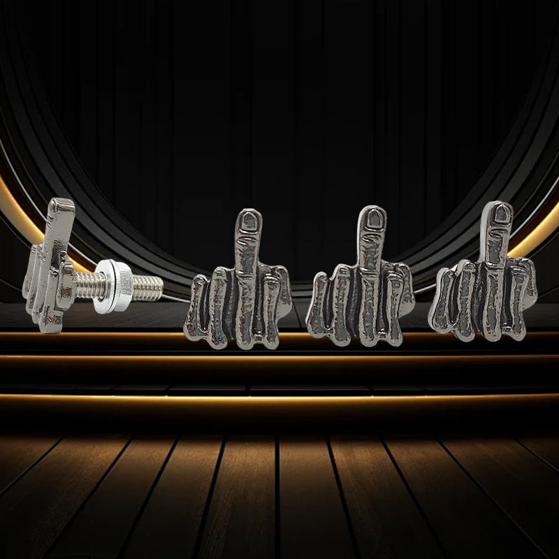 Fingerskruv i metall (4 st.)