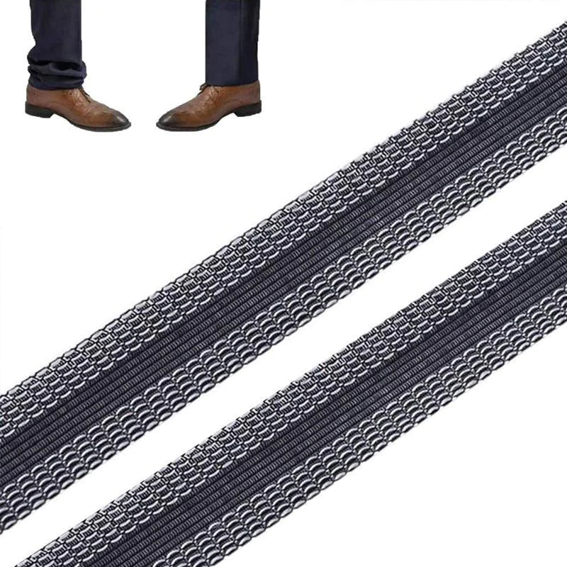 Självhäftande förkortning av byxkanten