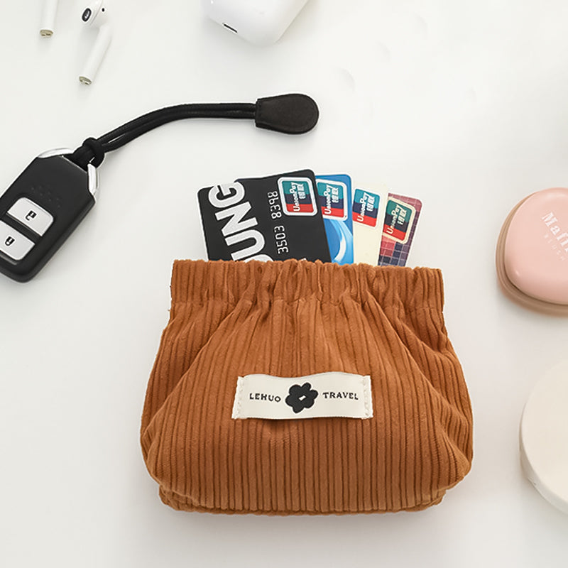 Corduroy Elastisk Hårstrikk-organiserer