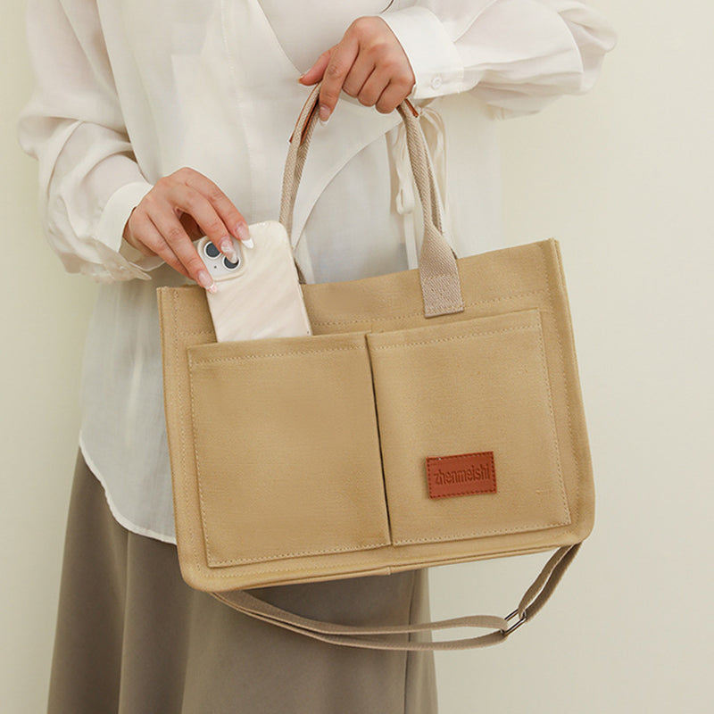 Mode Canvas Crossbody-väska