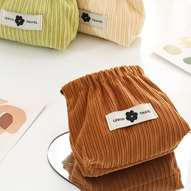 Corduroy Elastisk Hårstrikk-organiserer