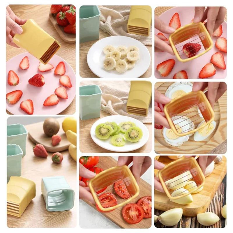 Glasskärare i rostfritt stål för fruktägg