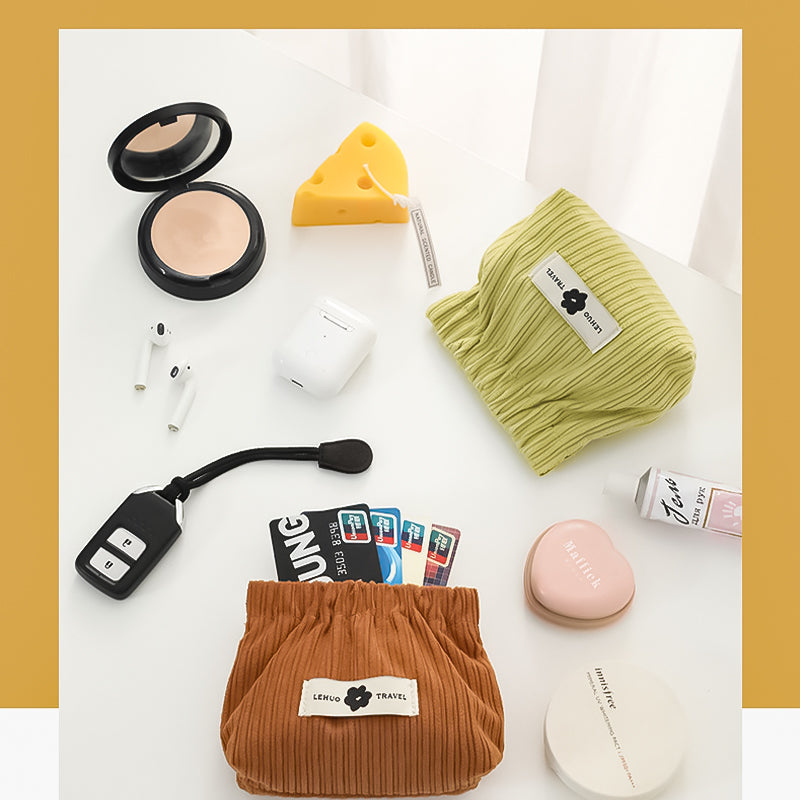 Corduroy Elastisk Hårstrikk-organiserer