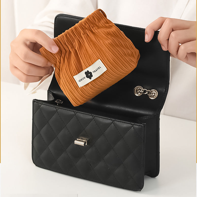 Corduroy Elastisk Hårstrikk-organiserer