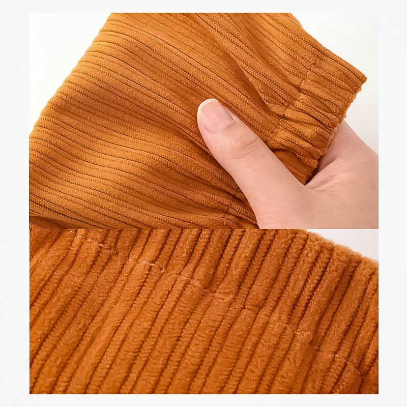 Corduroy Elastisk Hårstrikk-organiserer