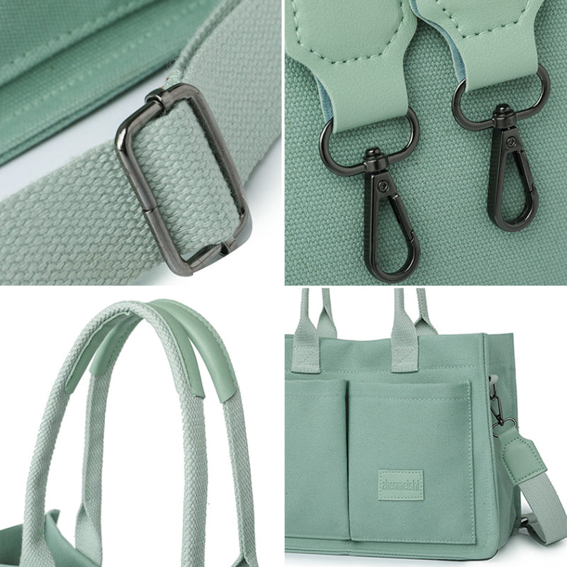 Mode Canvas Crossbody-väska