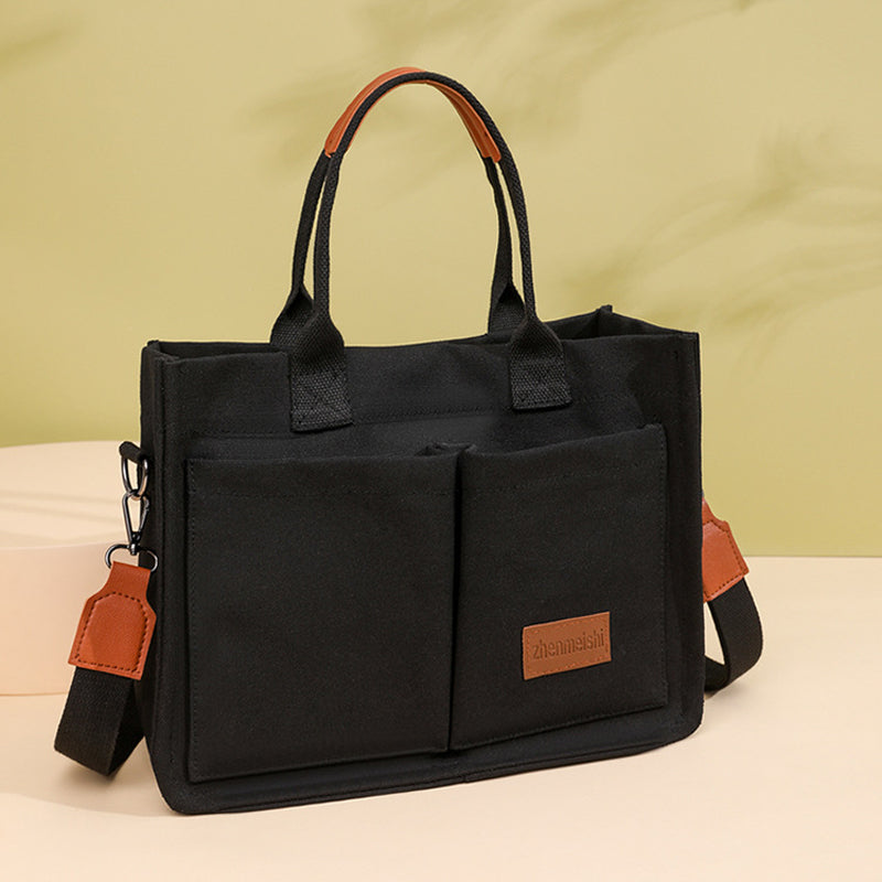 Mode Canvas Crossbody-väska