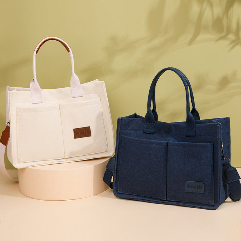 Mode Canvas Crossbody-väska