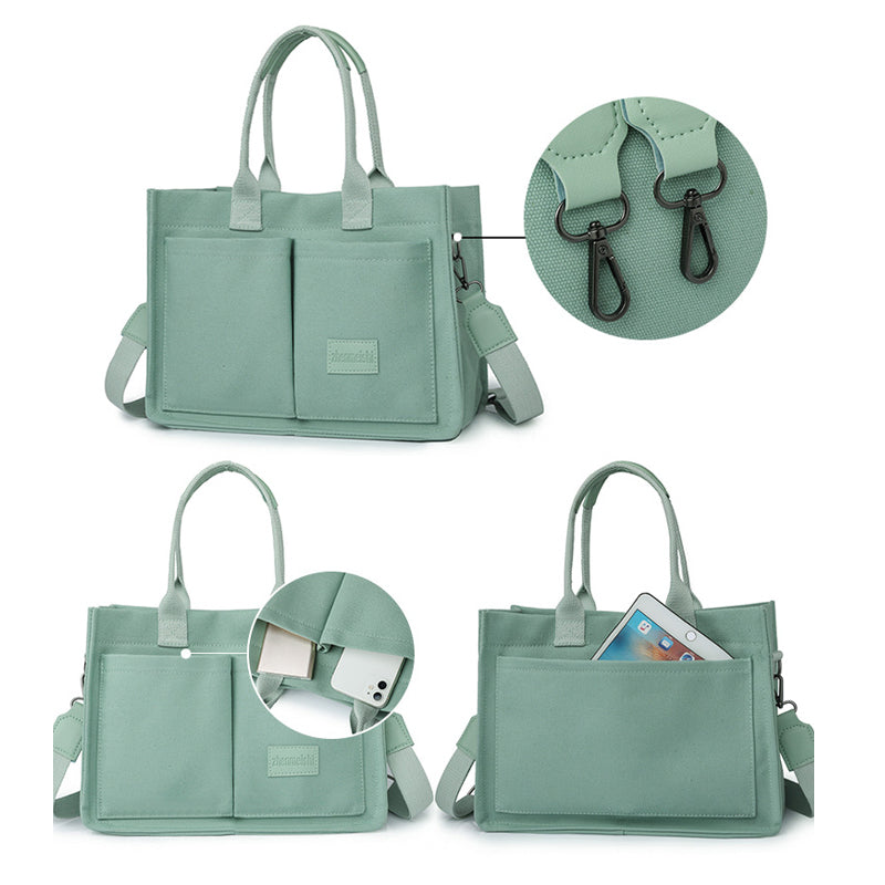 Mode Canvas Crossbody-väska