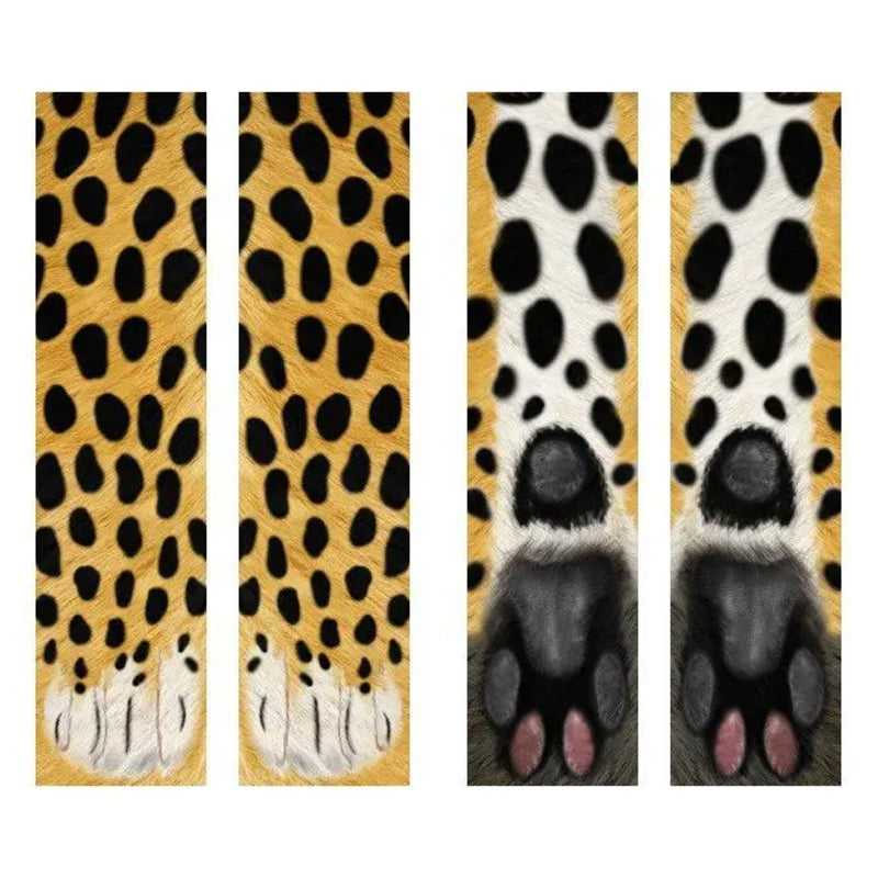 3D-tryckt nymodig djurpote-strumpor