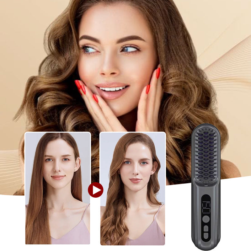 Sladdlös plattångborste