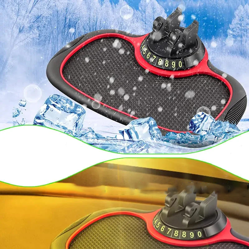 Multifunktionsbil Antisladdmatta Biltelefonhållare