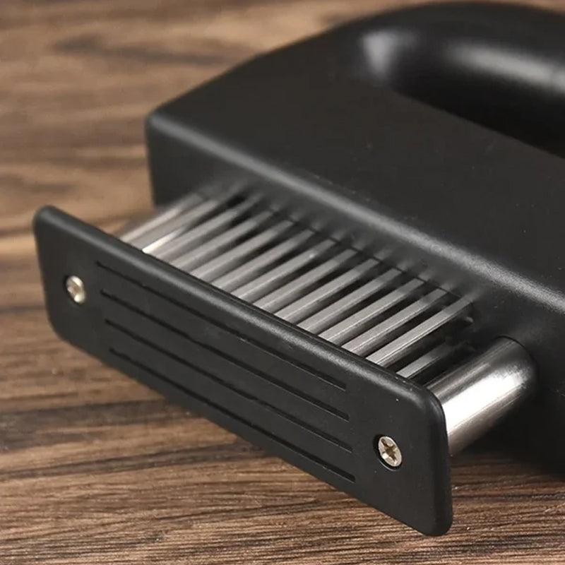 Kötttenderiser med 48 rostfria stålblad