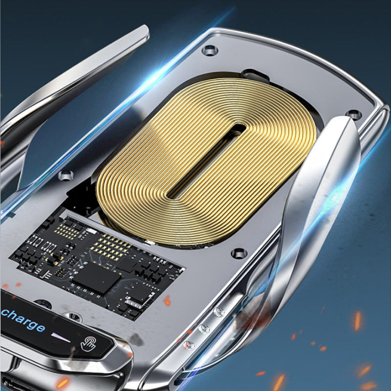 Induktionsdeformation för bil trådlöst laddningsfäste