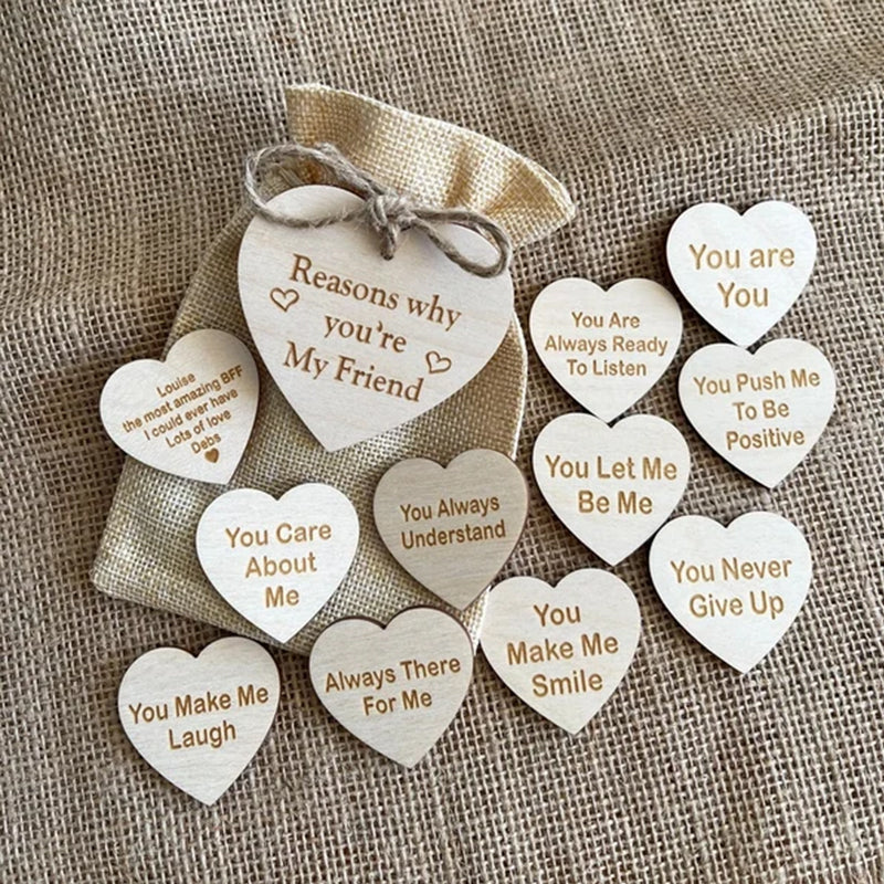 'Reasons Why You Are My Friend" Friendship Gift