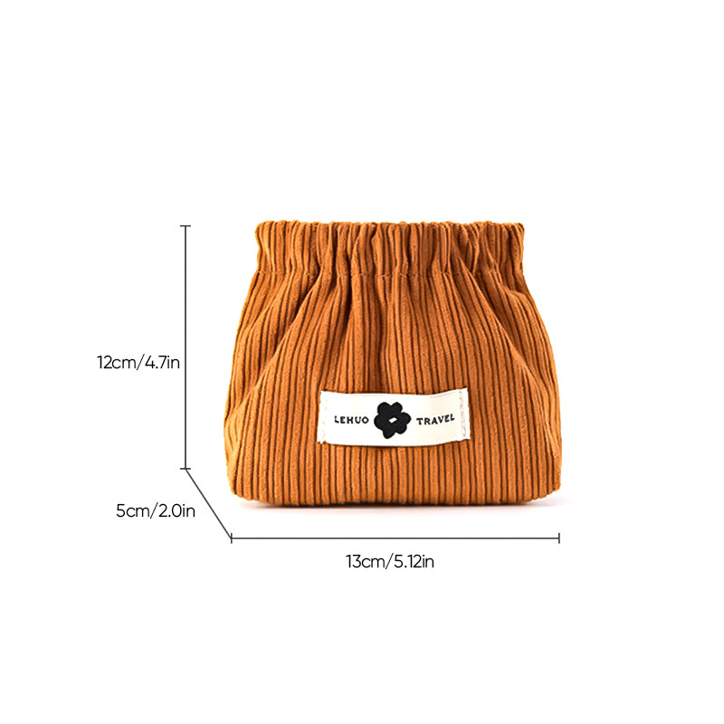 Corduroy Elastisk Hårstrikk-organiserer