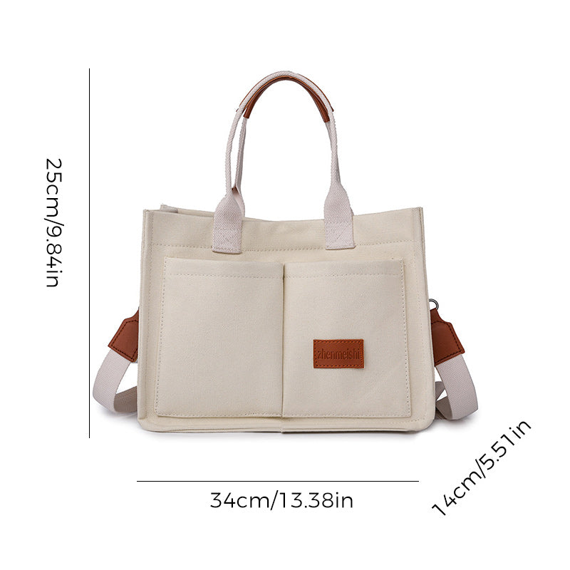 Mode Canvas Crossbody-väska