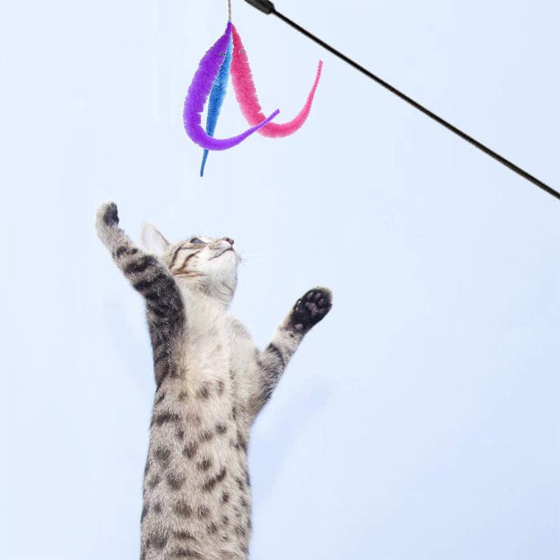 Leksaker för snurrande maskar