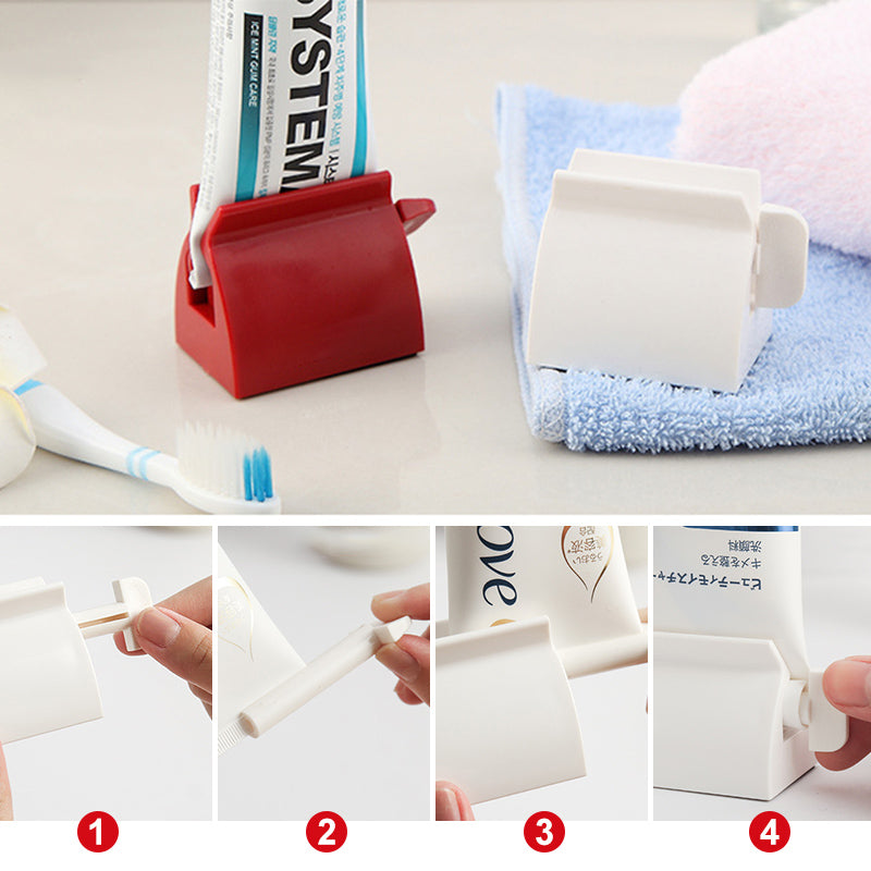 Rolling Tube Toothpaste Squeezer Toothpaste Holder Stand
