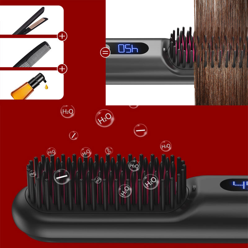 Sladdlös plattångborste