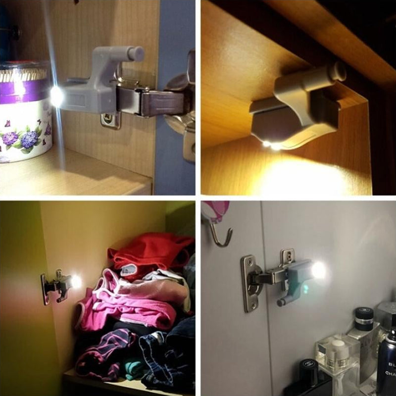 LED-sensorlampa för inre gångjärn