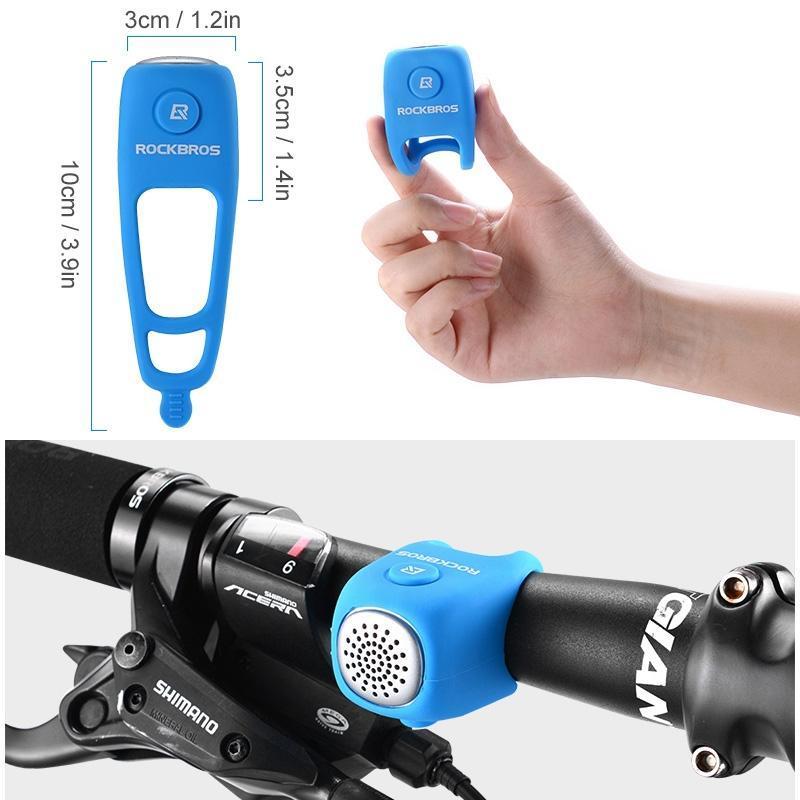 Cykelklocka i silikon