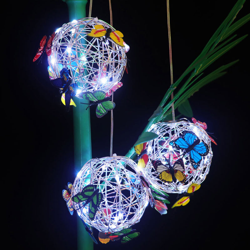 Dekorativt solljus för fjäril