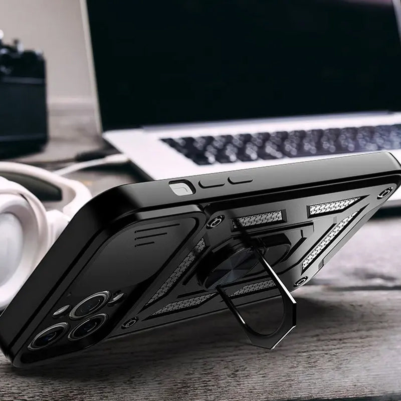 Magnetisk bilfinger Ring 3-i-1-telefonväska