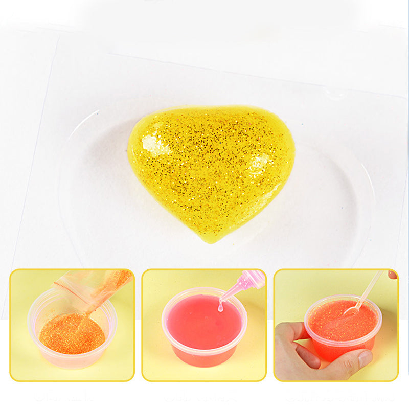 đŠMagiskt Vatten-ALF, Handgjort Aqua Gel Sinnesleksak Set för Barn