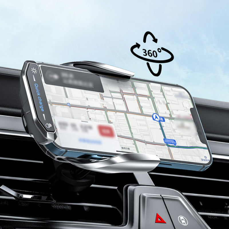 Induktionsdeformation för bil trådlöst laddningsfäste