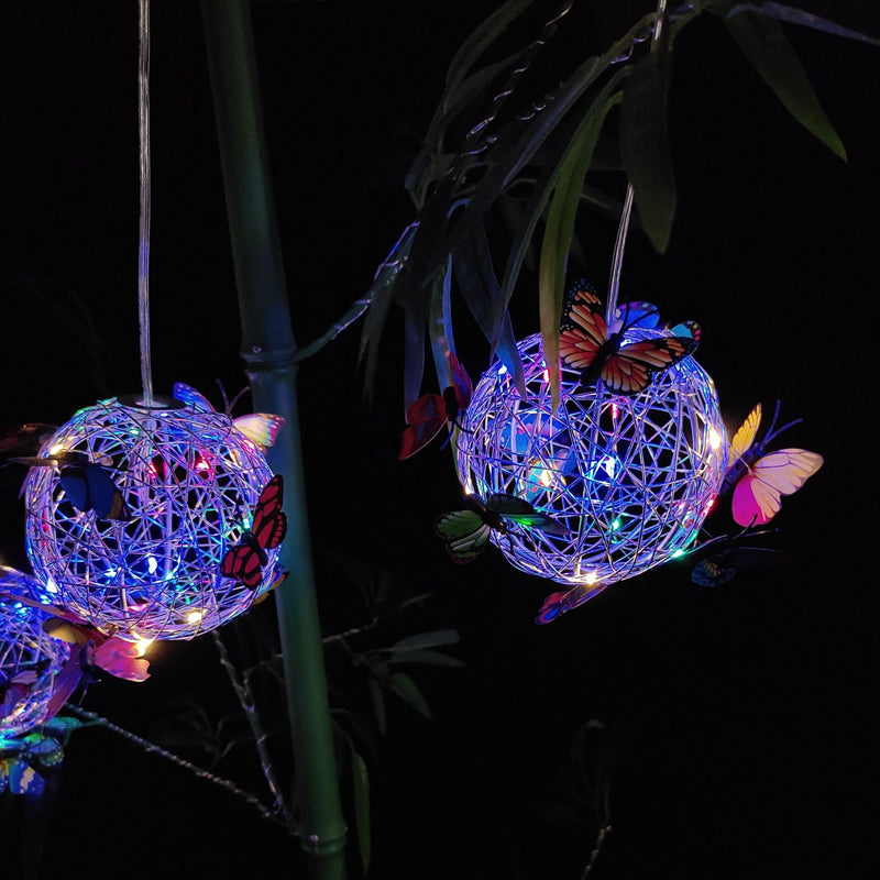 Dekorativt solljus för fjäril