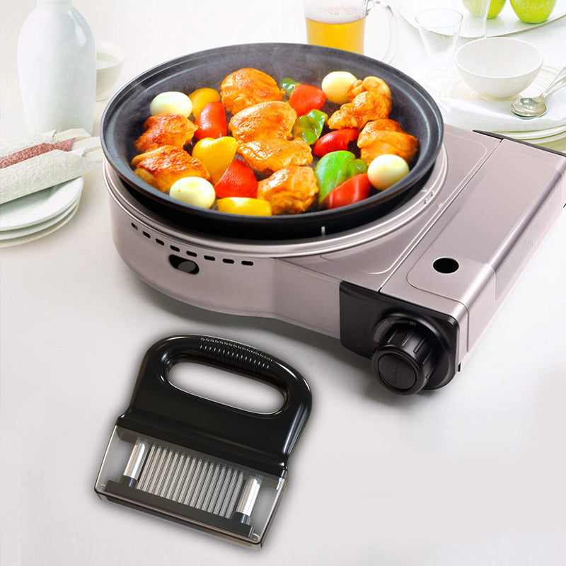 Kötttenderiser med 48 rostfria stålblad