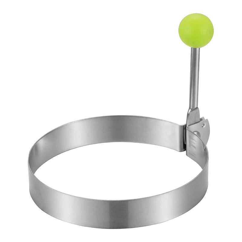 Stekt äggformar i rostfritt stål