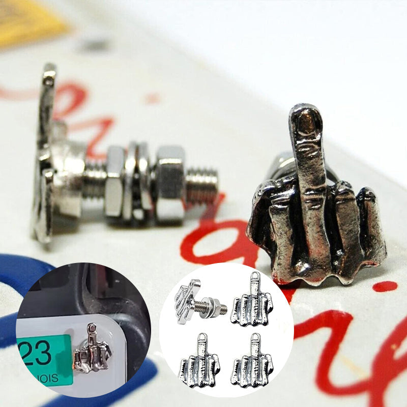 Fingerskruv i metall (4 st.)