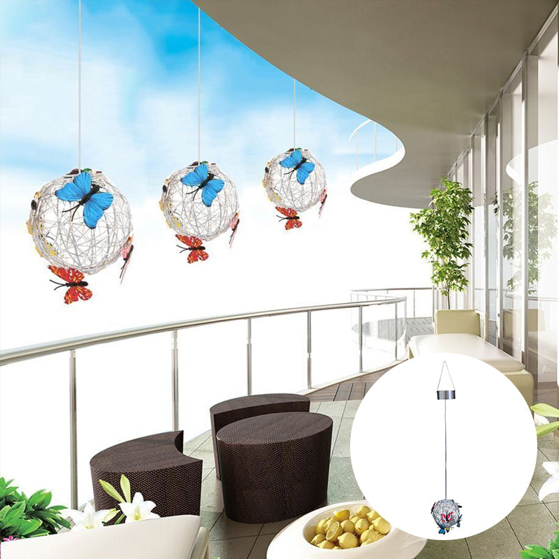 Dekorativt solljus för fjäril