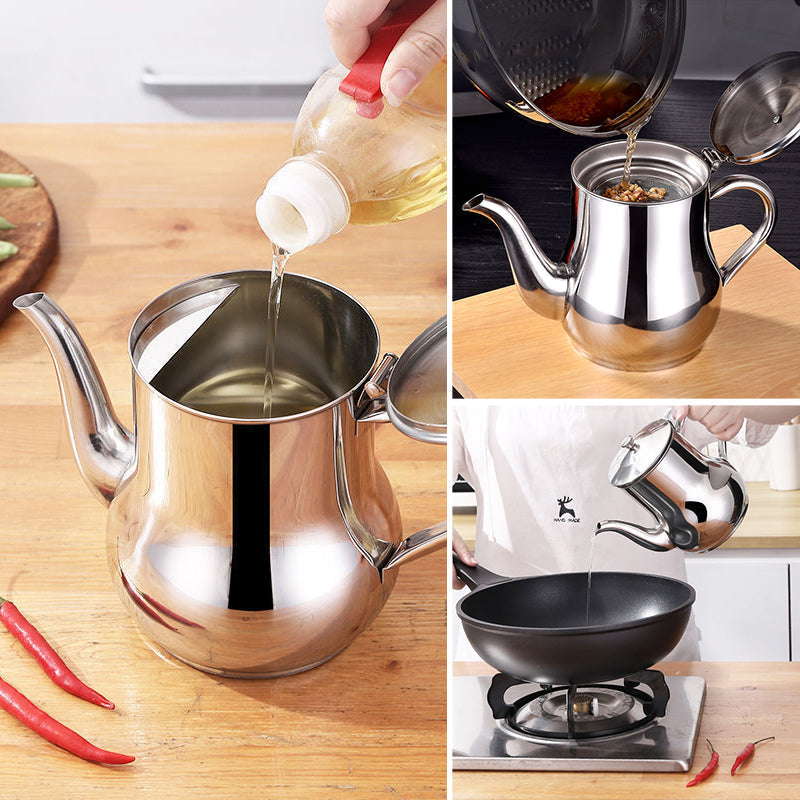 Olja i rostfritt stål