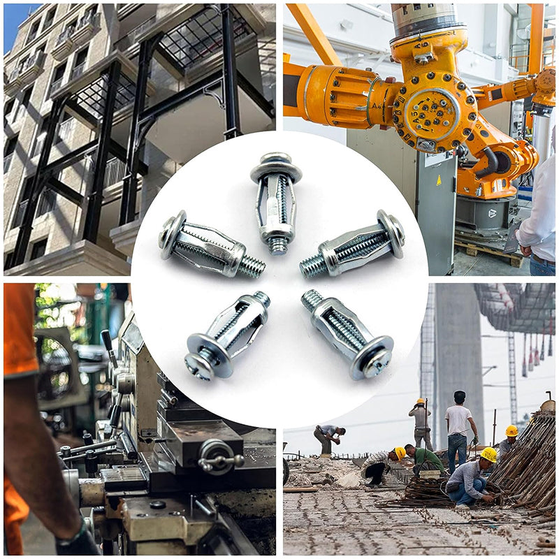 Expansionsskruvens kronbladsmutter (50 st)