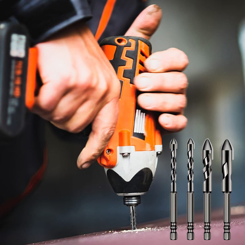 Höghållfast excenterborr med snedhuvud