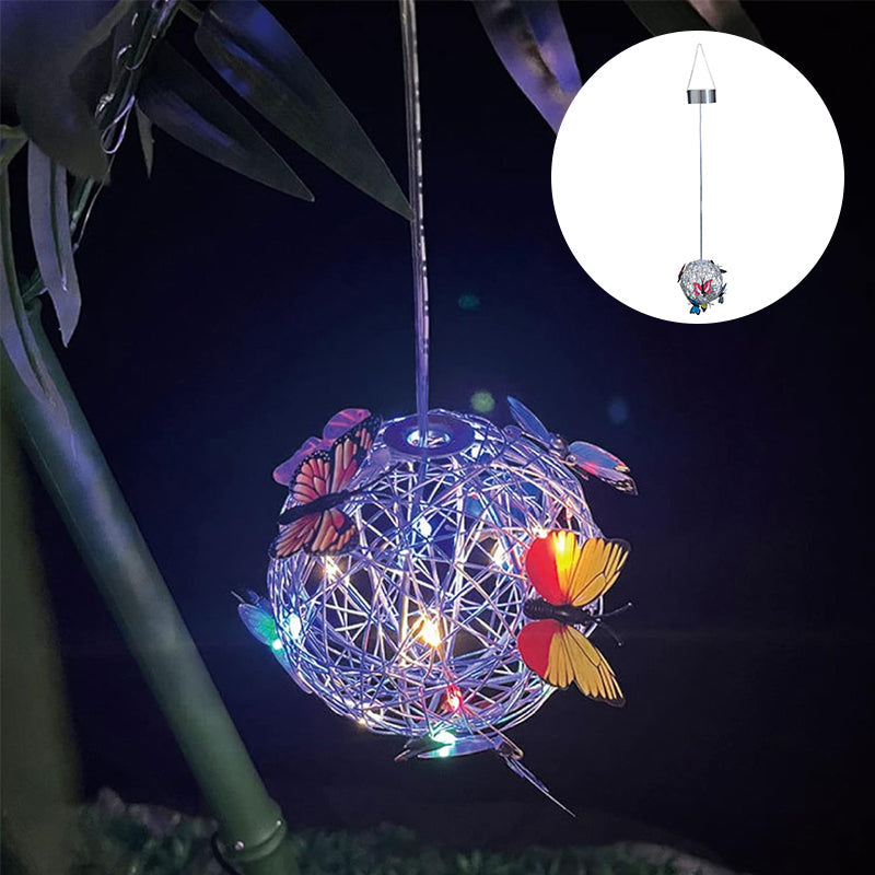 Dekorativt solljus för fjäril