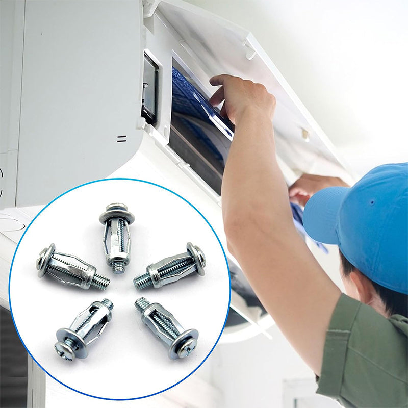 Expansionsskruvens kronbladsmutter (50 st)