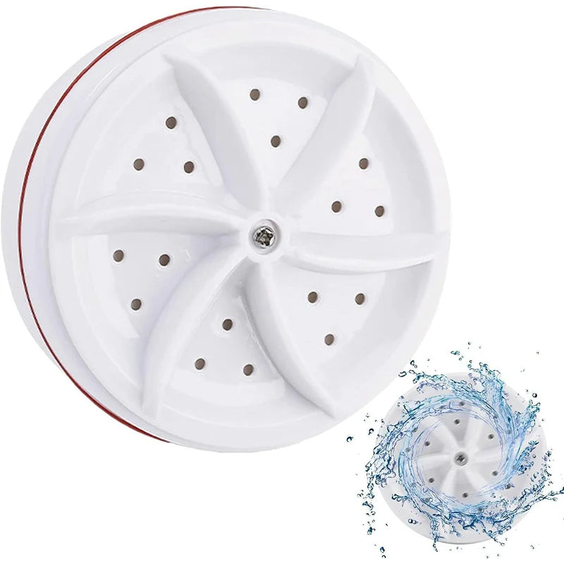 Liten bärbar tvättmaskin för diskbänk