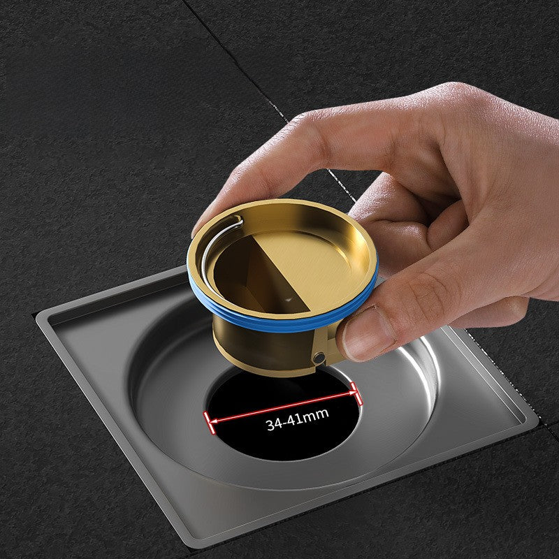 Envägs avlastningsventil golvbrunn för badrum