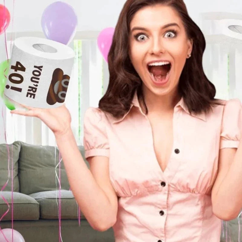 Skämt Toalettpapper