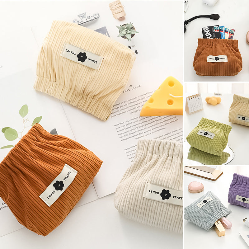 Corduroy Elastisk Hårstrikk-organiserer